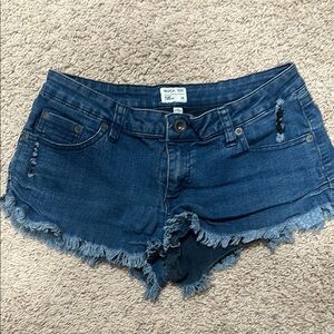 RVCA Classic Blue Denim Shorts